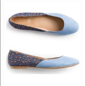 Vicky Mixed Material Flat